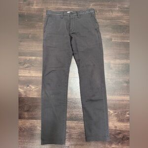 Madewell Men's COOLMAX Dark Gray Chinos